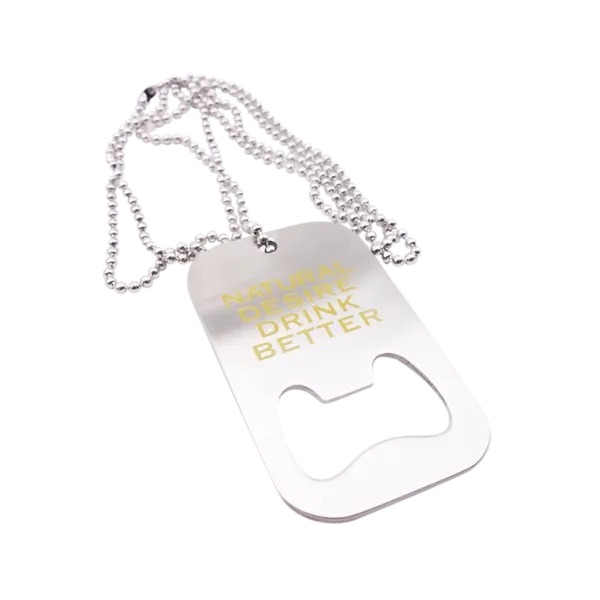 Dog Tag Bottle Opener - Australia Promo Now