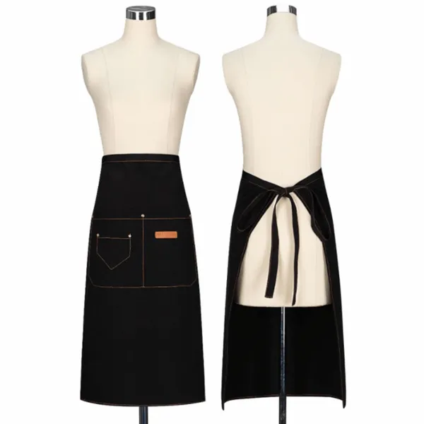 Lengthy Mid-Waist Denim Apron - Australia Promo Now
