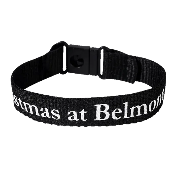 Safety Breakaway Polyester Wristband