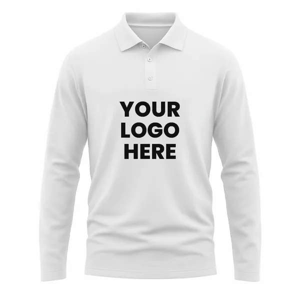 Full Color Sublimated Long Sleeve Polo - Australia Promo Now