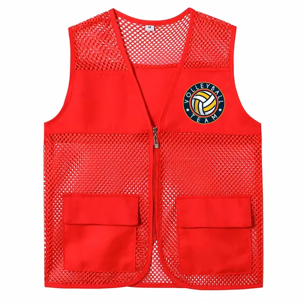 Breathable Mesh Vests with Zippers - Australia Promo Now