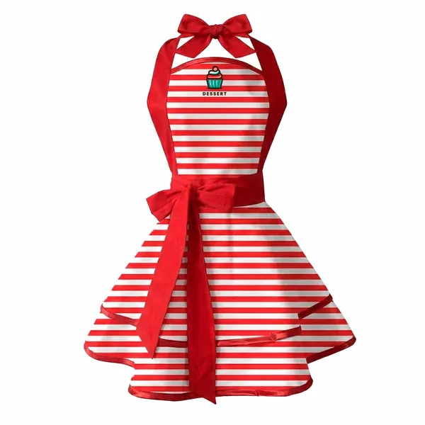 Classic Stripe Double Layer Cotton Aprons - Australia Promo Now