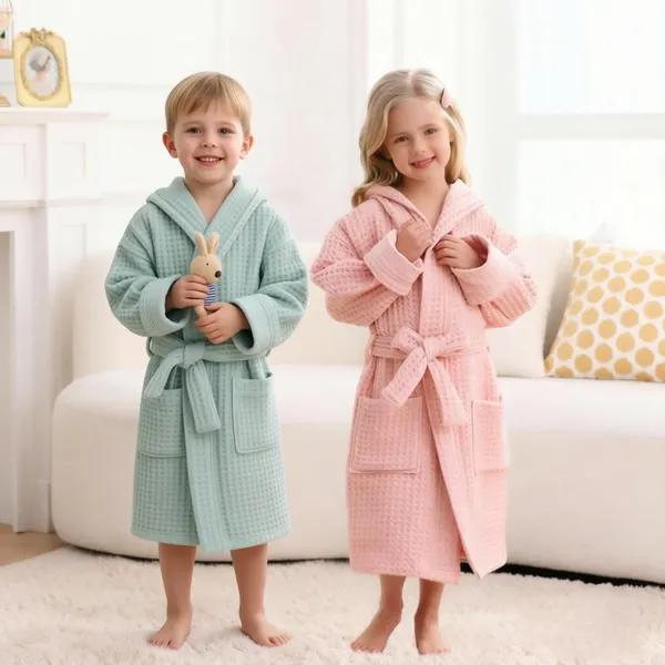 Custom Kids Waffle Robes - Australia Promo Now