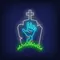 Gravestone Zombie Hand Neon Sign - Australia Promo Now