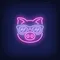 Cute Cartoon Pink Pig Sunglasses Neon Sign - Australia Promo Now