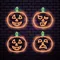 Orange Pumpkin Neon Sign - Australia Promo Now