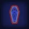 Vampire Coffin Neon Sign - Australia Promo Now