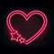 Red Love Heart Star Neon Sign - Australia Promo Now
