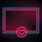 Love Heart Neon Glowing Frame Neon Sign - Australia Promo Now