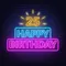 25th Happy Birthday Neon Sign - Australia Promo Now