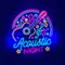 Acoustic Night Party Neon Sign - Australia Promo Now