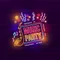 Music Party Neon Sign - Australia Promo Now