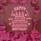 Big Happy Birthday Text with Cake Neon Sign - Australia Promo Now
