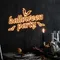 Halloween Night Typography Neon Sign - Australia Promo Now