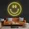 Yellow Neon Smile Sign - Australia Promo Now