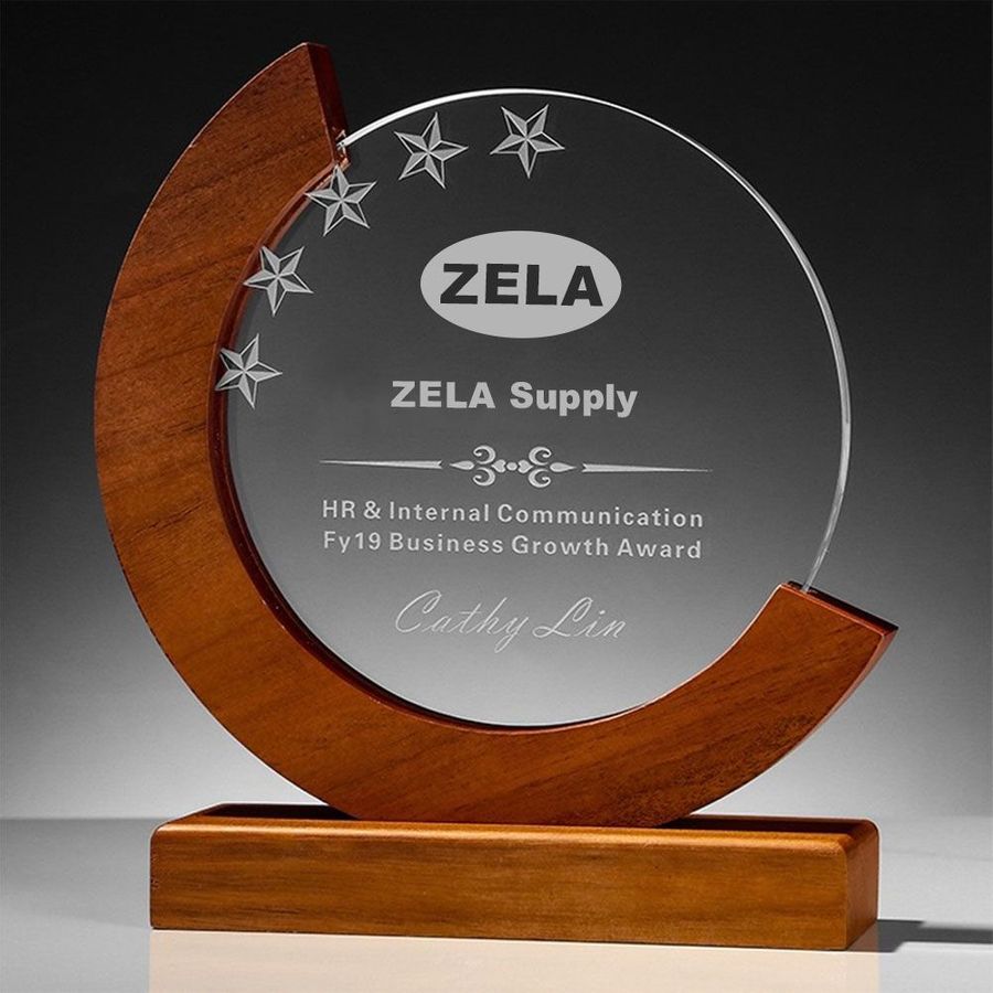 Wooden Base Trophies - Australia Promo Now