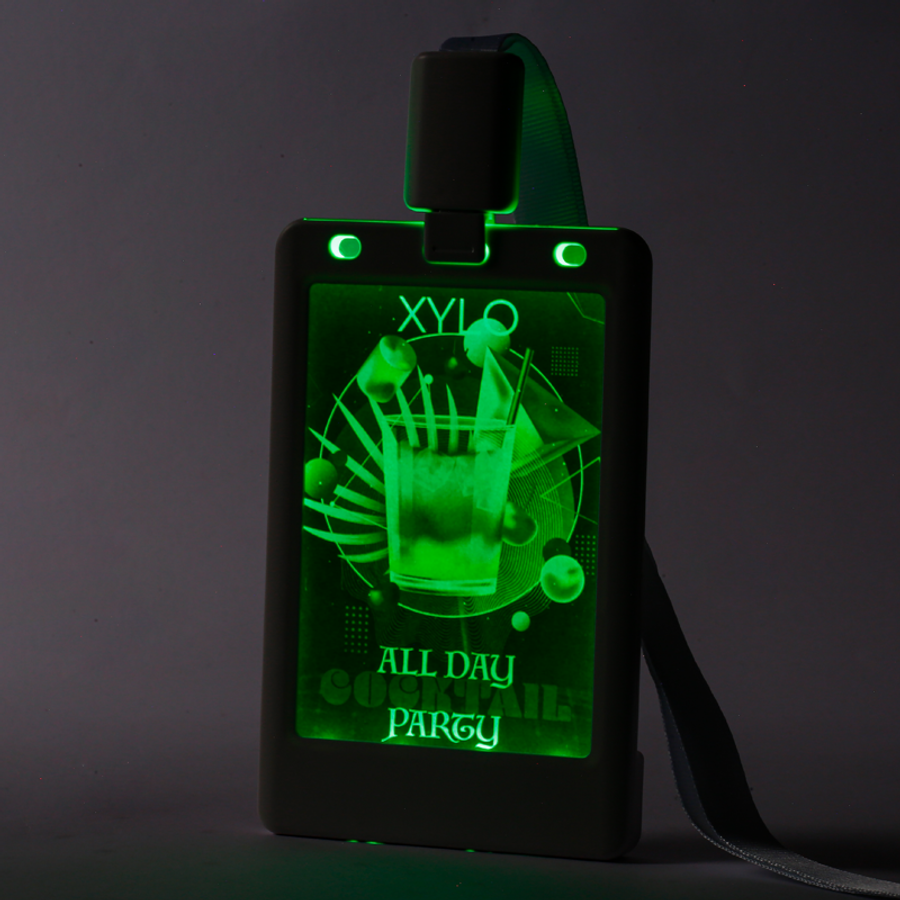 Glow Badge Holder - Australia Promo Now