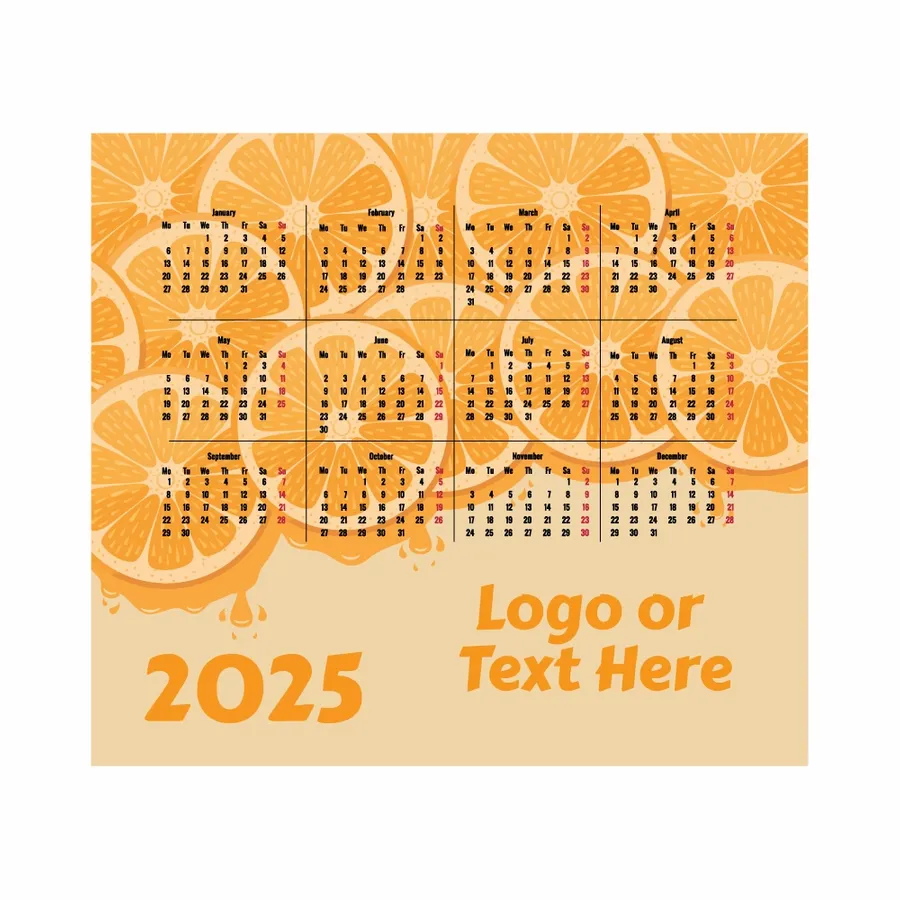 Custom Orange Mouse Pad - Australia Promo Now