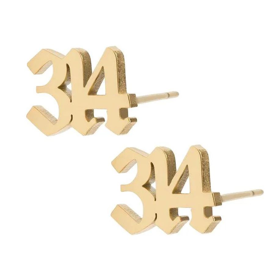 Die Struck Metal Earrings - Australia Promo Now