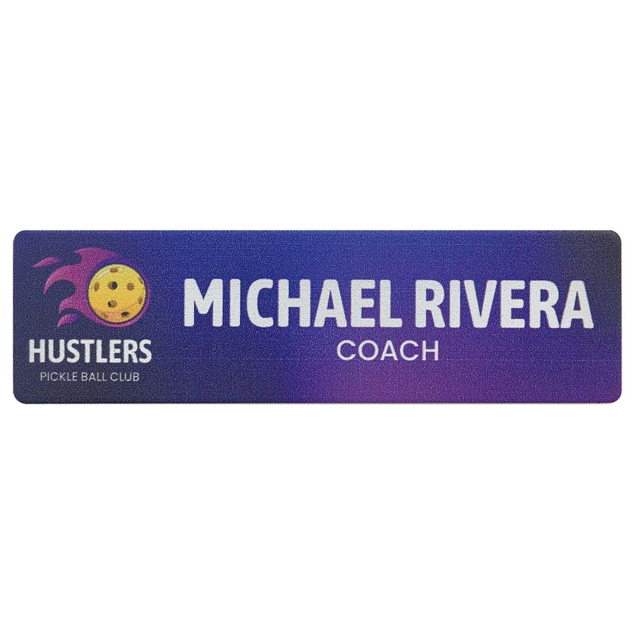 UV Printed Name Badges - Australia Promo Now