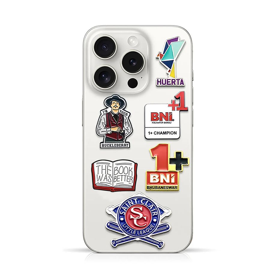 Soft Enamel Metal Sticker - Australia Promo Now