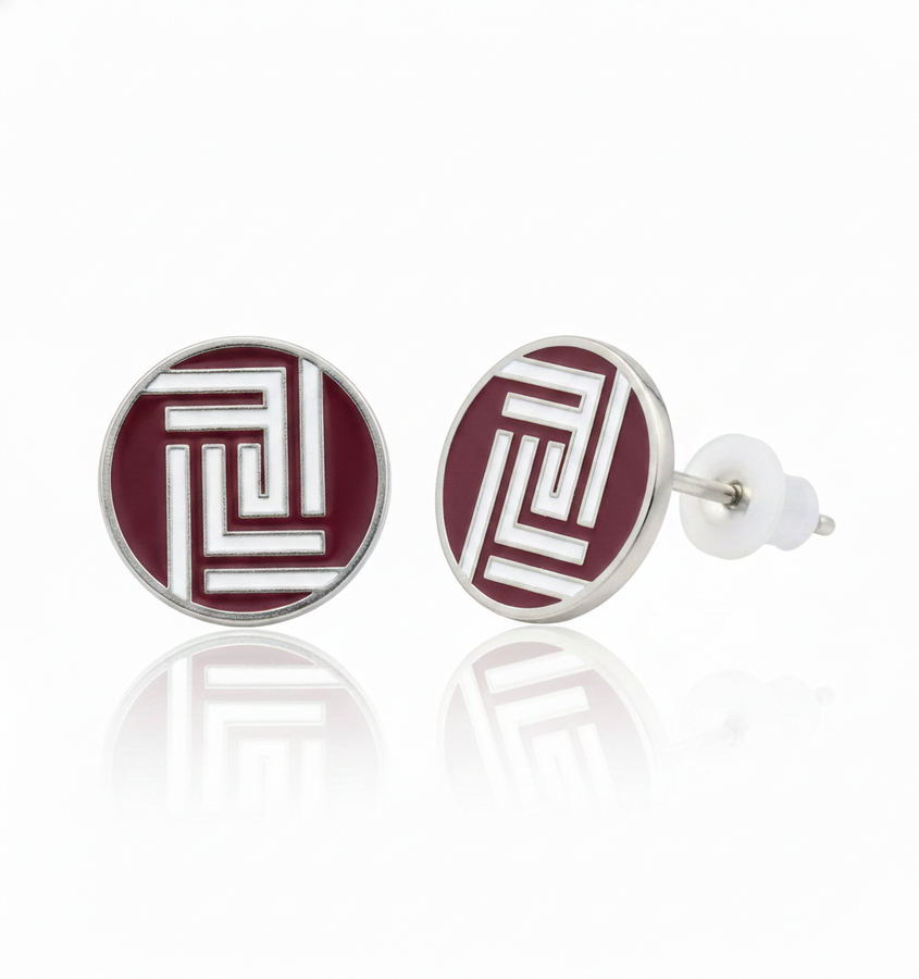 Soft Enamel Metal Earrings - Australia Promo Now