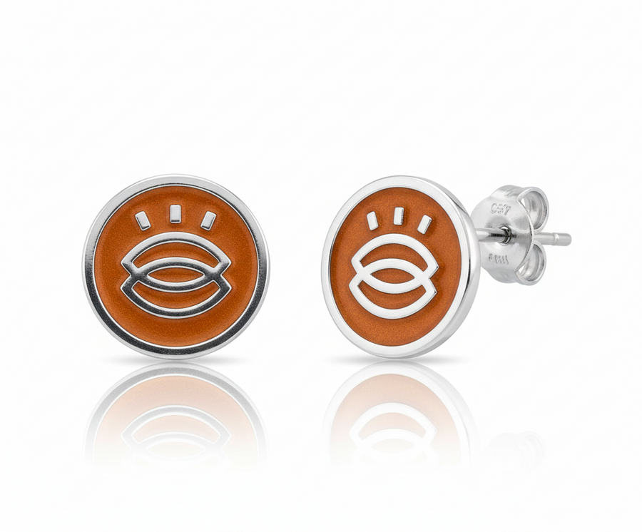 Soft Enamel Metal Earrings - Australia Promo Now