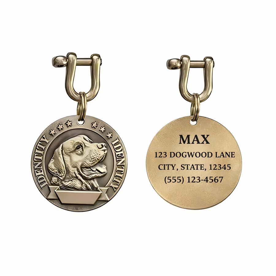 Copper Dog Tags - Australia Promo Now