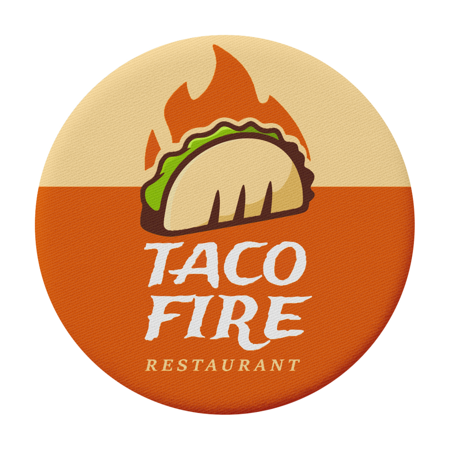 Woven Button Pins - Australia Promo Now