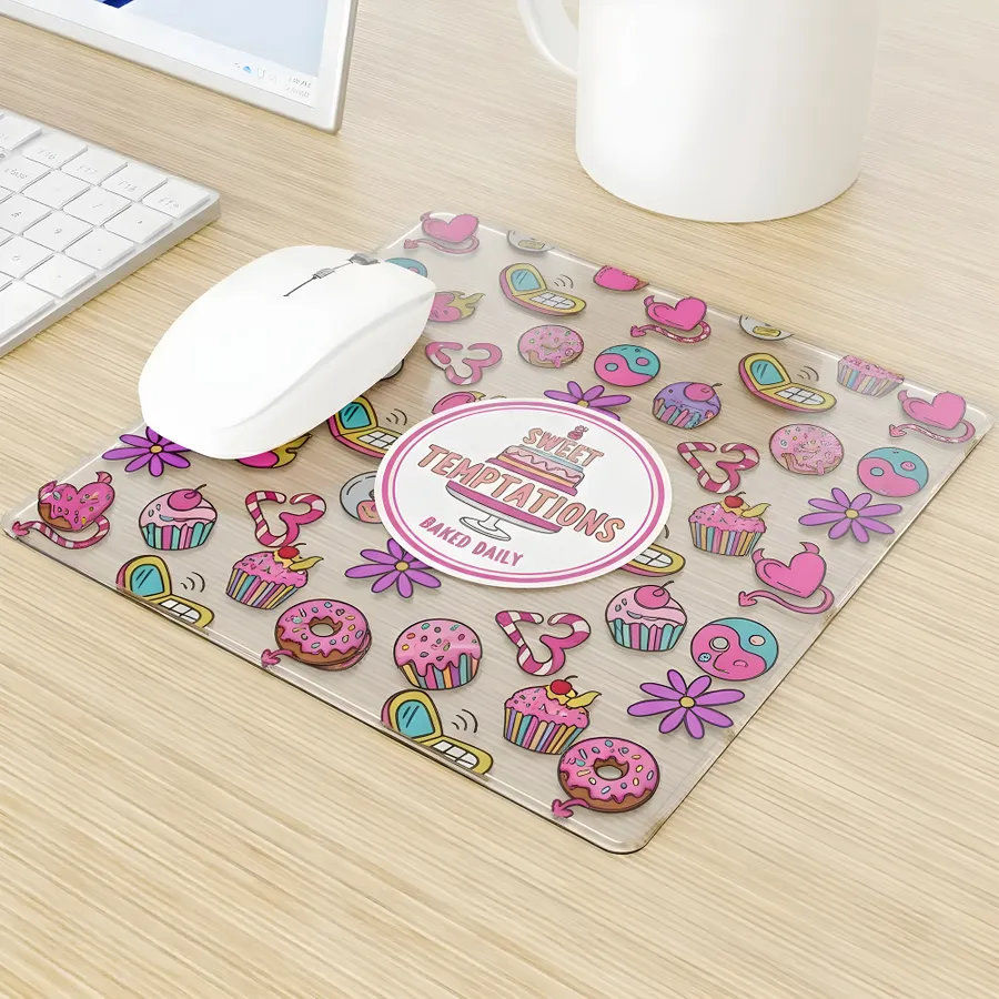 Custom Acrylic Transparent Mouse Pad - Australia Promo Now