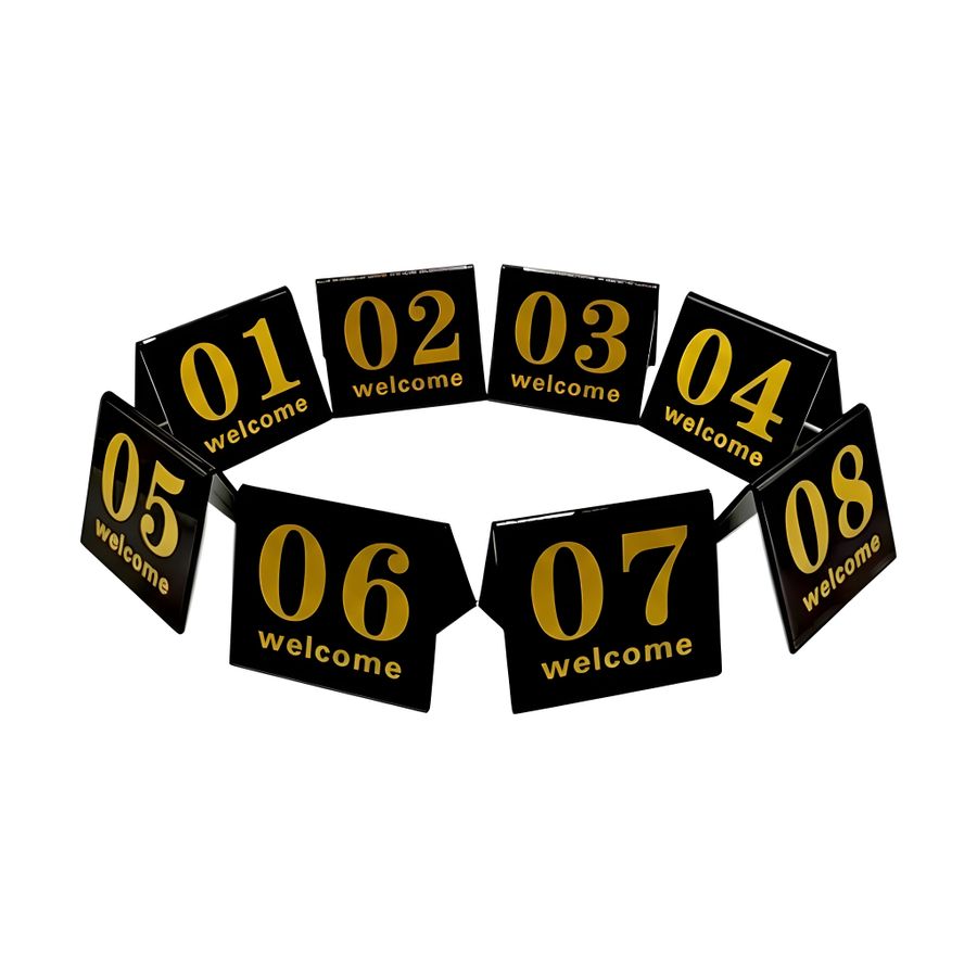 Tent Table Numbers - Australia Promo Now