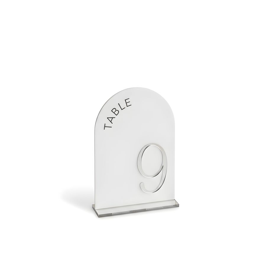 Metallic Table Numbers - Australia Promo Now