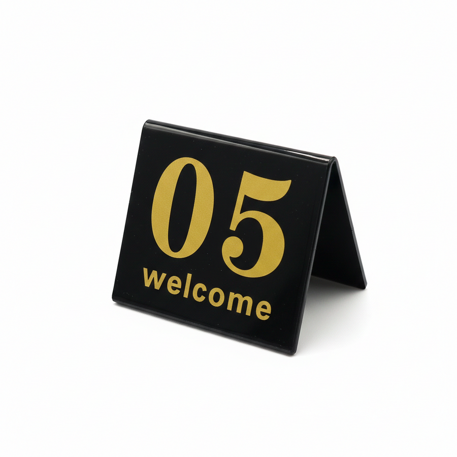 Tent Table Numbers - Australia Promo Now