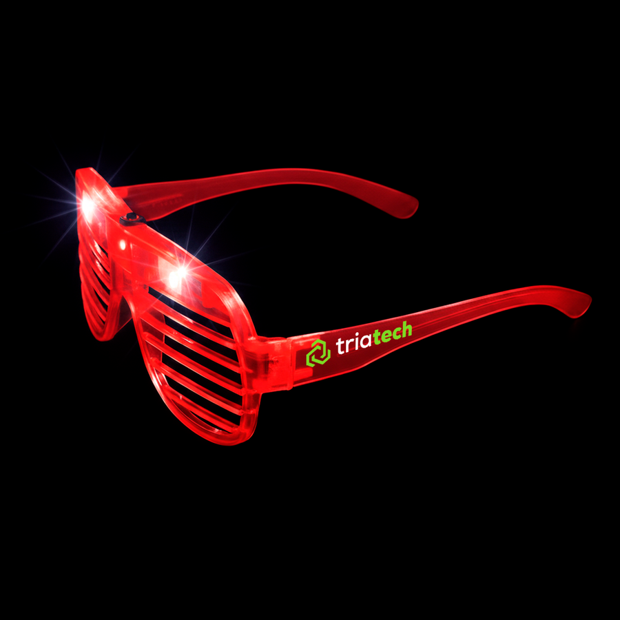 Light-Up LED Slotted Glasses - Australia Promo Now