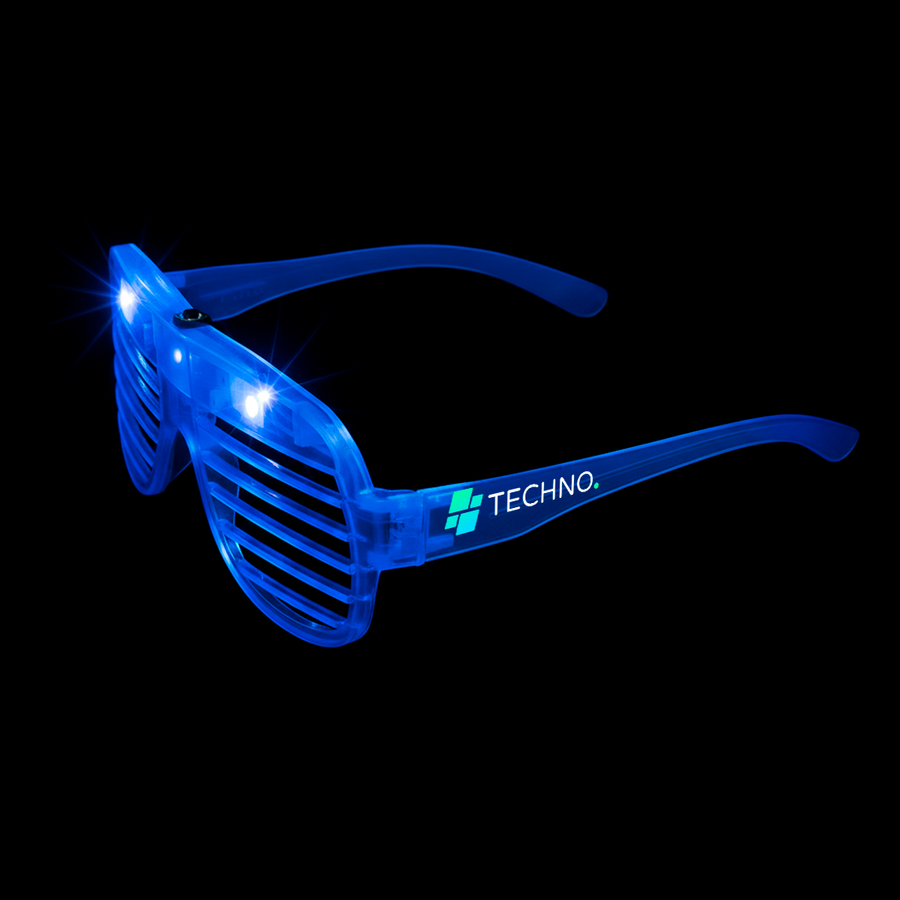 Light-Up LED Slotted Glasses - Australia Promo Now