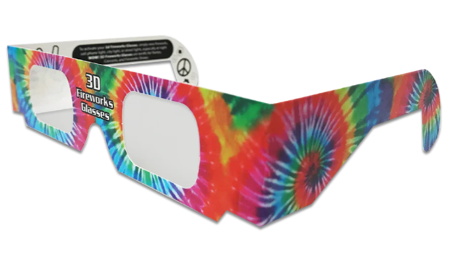 Paper 3D Fireworks Glasses - Australia Promo Now