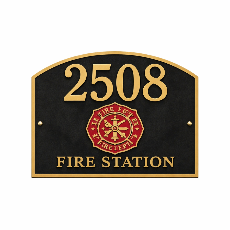 Cast Metal House Signs - Australia Promo Now