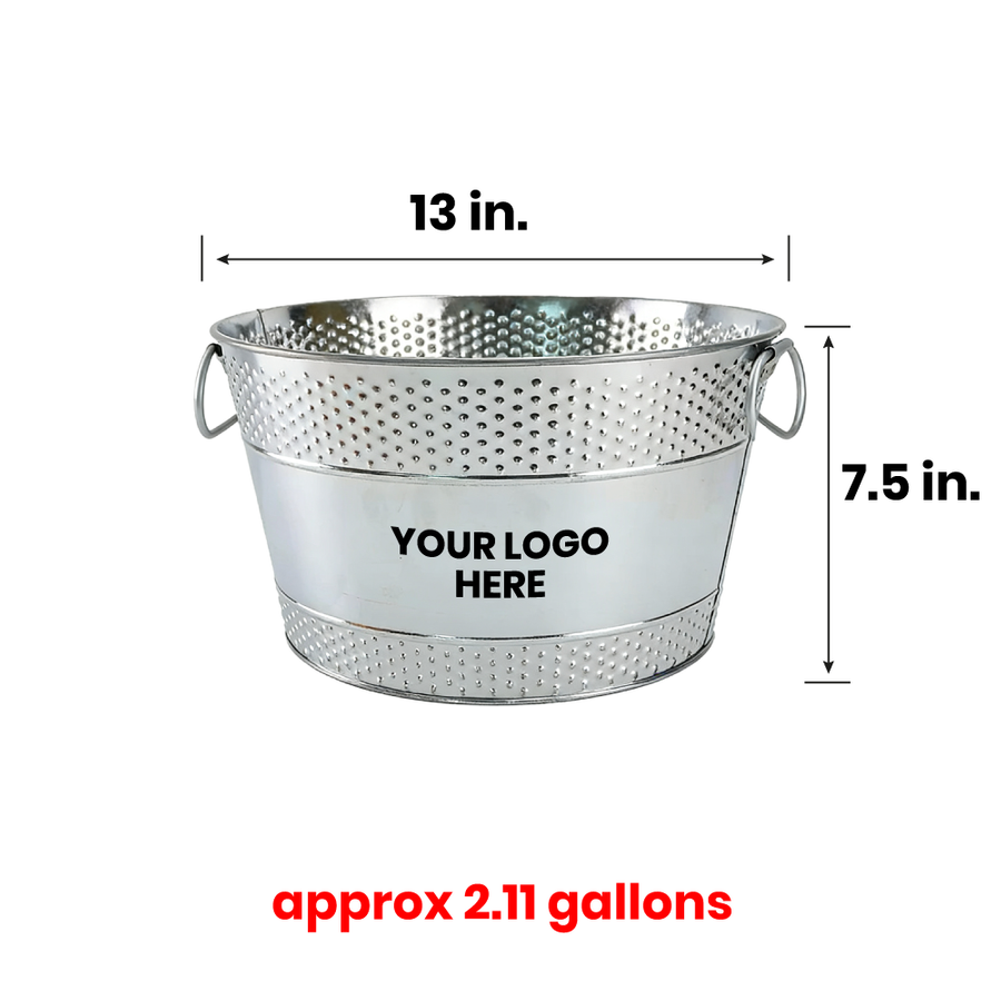 Galvanized Beverage & Ice Buckets - Australia Promo Now