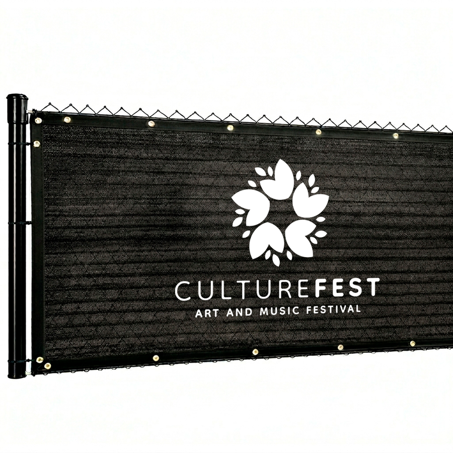 Custom 90% Blockage Fence Screen - Australia Promo Now