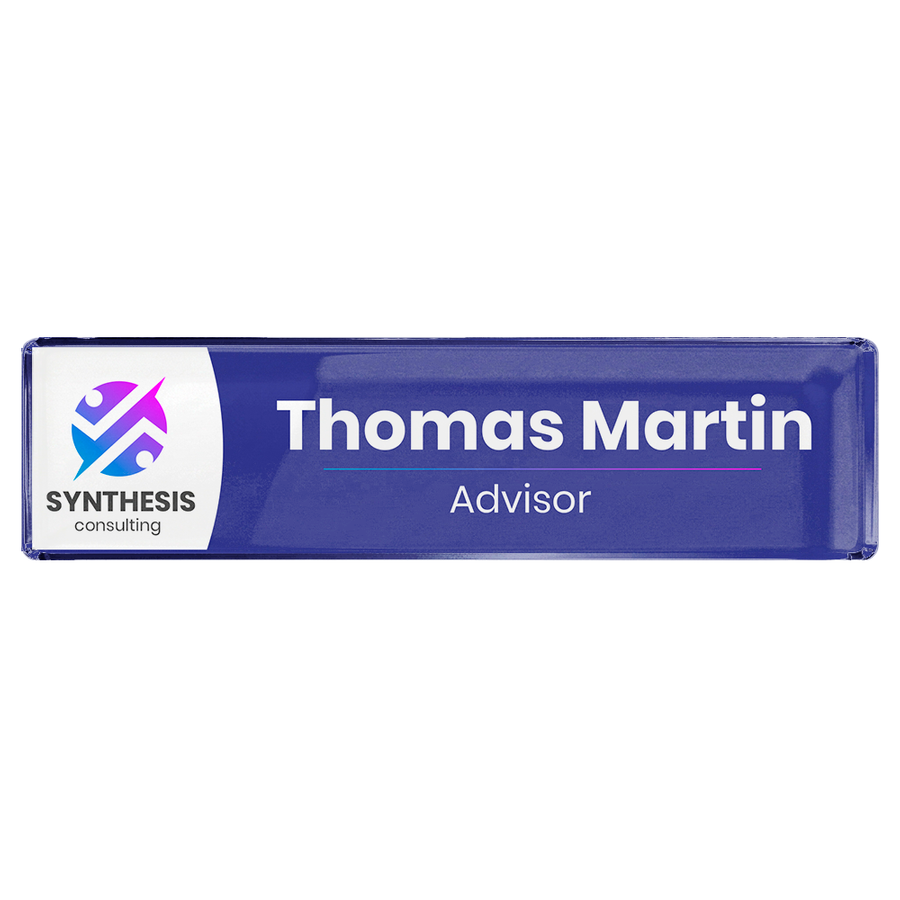 Acrylic Desktop Name Badges - Australia Promo Now