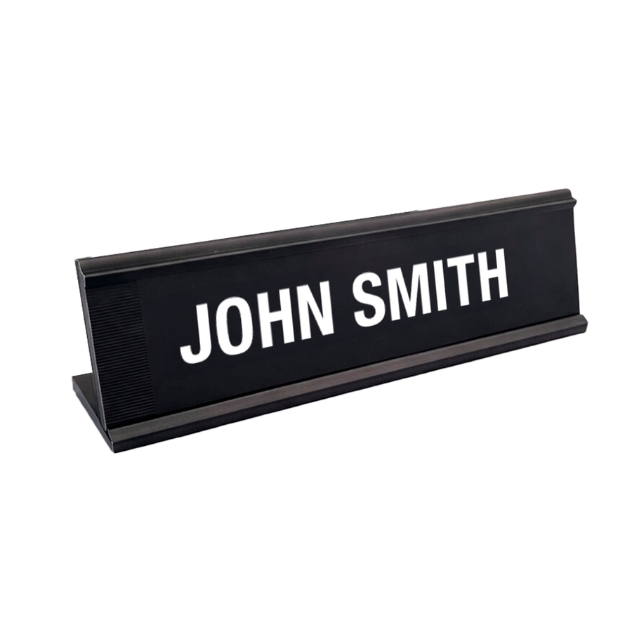 Metal Desktop Name Badges - Australia Promo Now