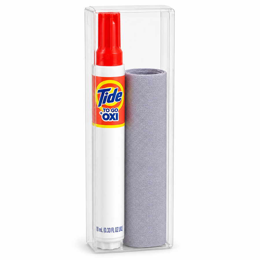 Tide® to Go + Oxi Stain Remover Travel Kits with Premium Microfiber Cloths - Australia Promo Now