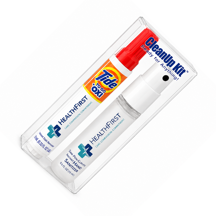 CleanUp Kit - Tide® to Go + Oxi and Sani-Pen® Clipless™ Travel Kits - Australia Promo Now