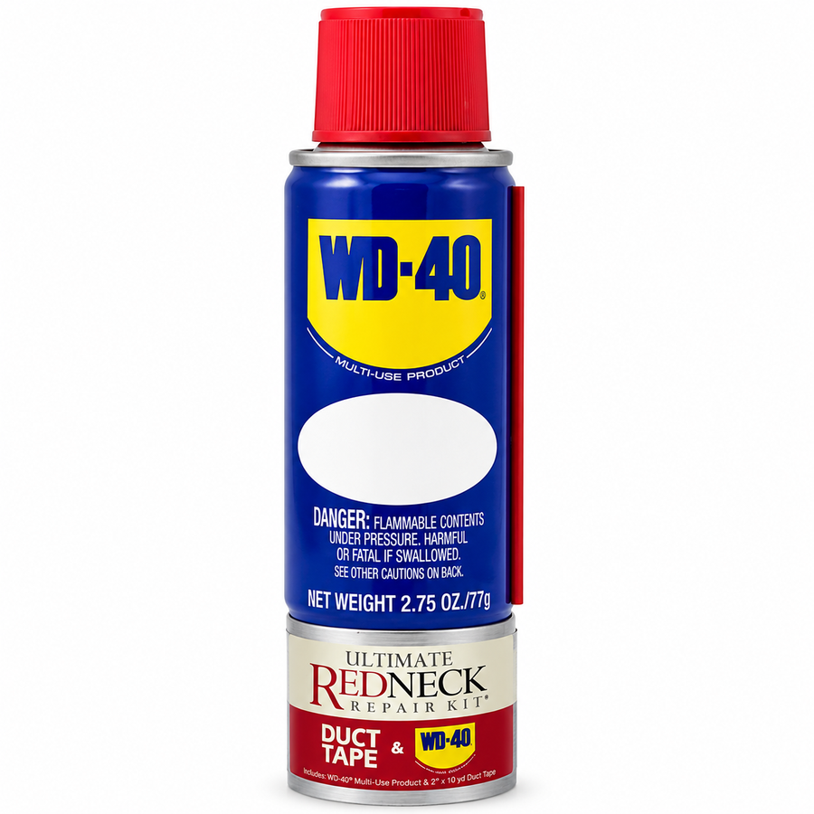 Ultimate Redneck Repair Kits, WD-40 2.75 oz Handy Cans and 6 yards of Duct Tapes - Australia Promo Now