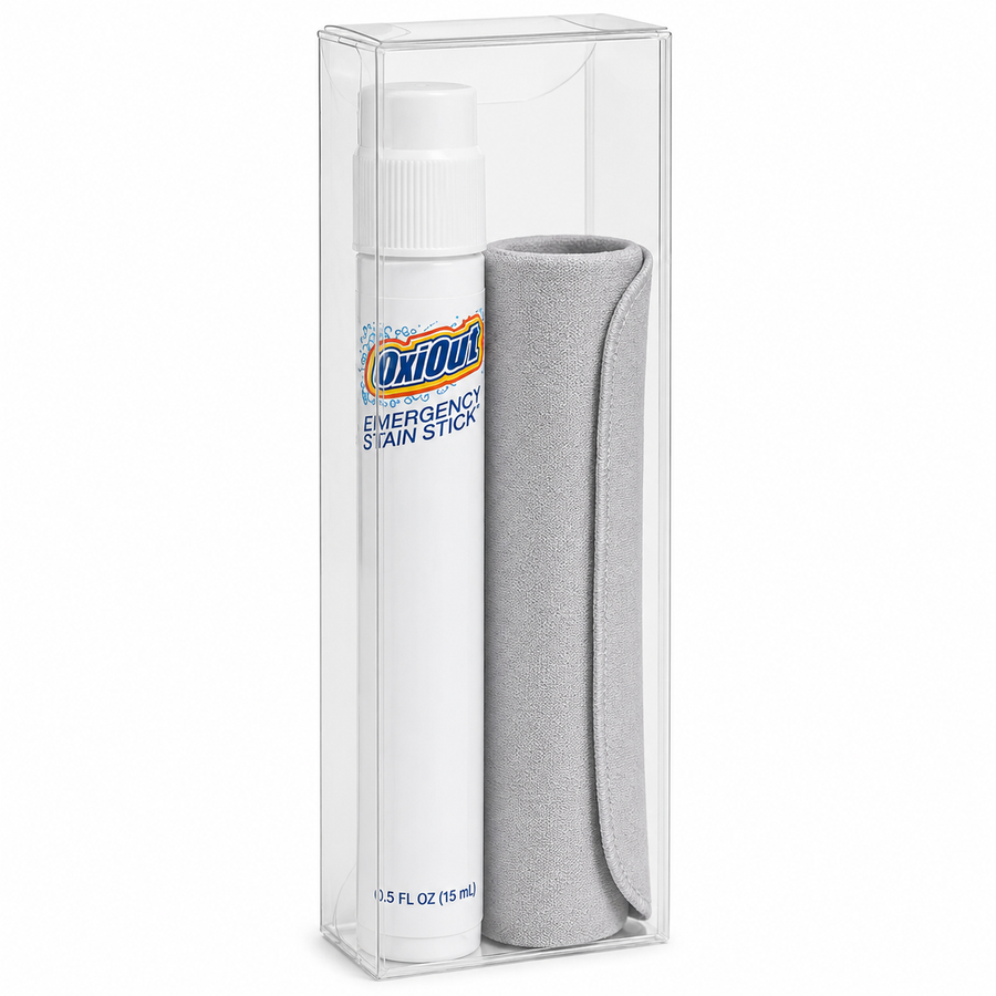 OxiOut Emergency Stain Stick Travel Kits with Premium Microfiber Cloths - Australia Promo Now