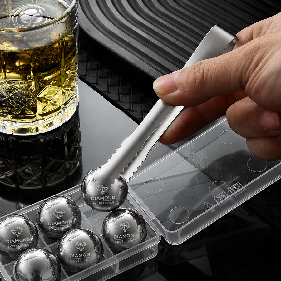 Soccer Ball Stainless Steel Ice Cubes - Australia Promo Now
