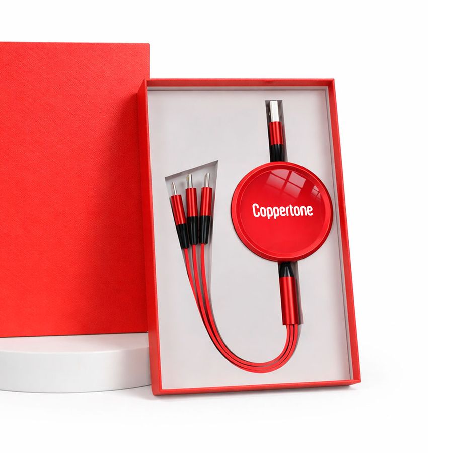 Soft Silicone 3-in-1 Charging Cables - Australia Promo Now