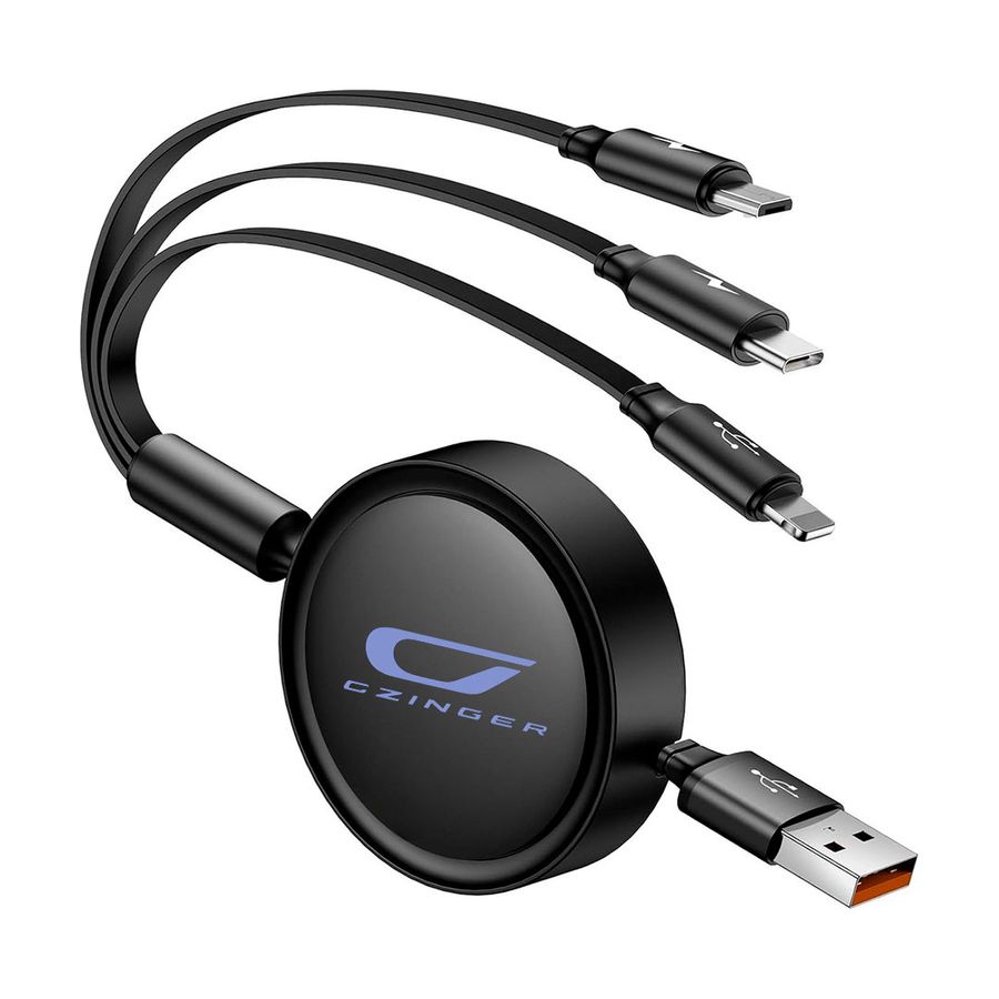 Soft Silicone 3-in-1 Charging Cables - Australia Promo Now