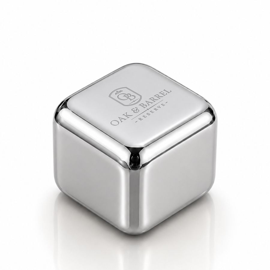 Silver Stainless Steel Ice Cubes - Australia Promo Now