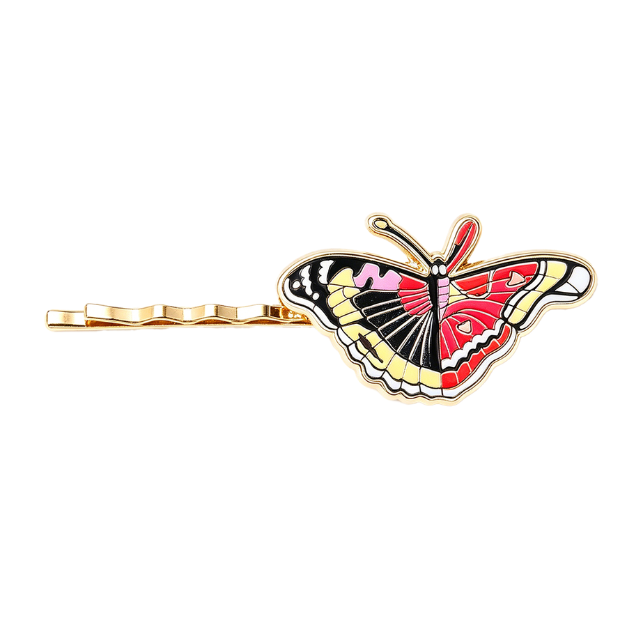 Hard Enamel Metal Hair Clips - Australia Promo Now